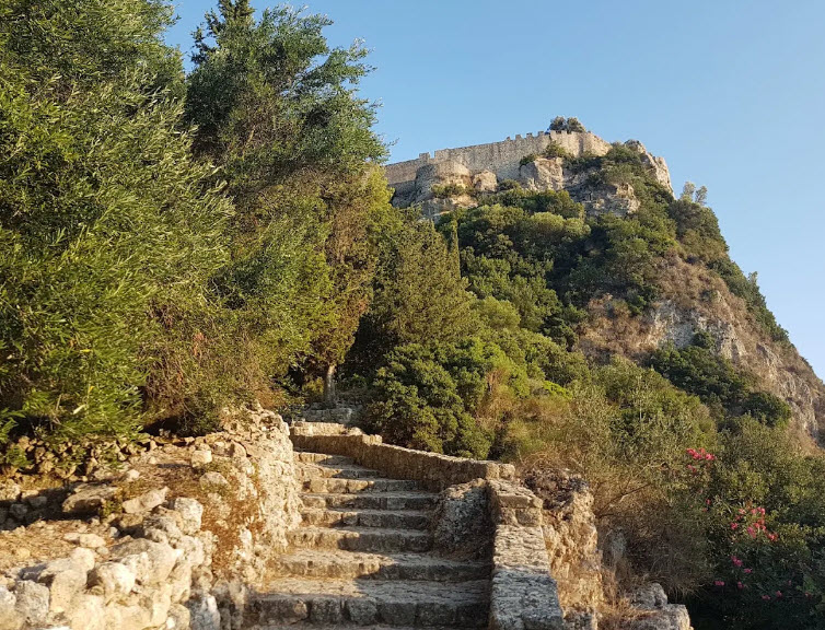 Angelokastro Byzantine Castle, Greece